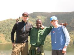Tony, Fernando and Josh on Bisoke summit