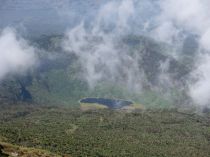 View of Karasimbi Crater